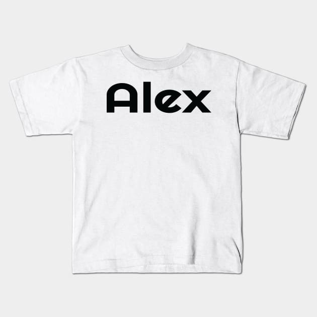 Alex My Name Is Alex Inspired Kids T-Shirt by ProjectX23Red